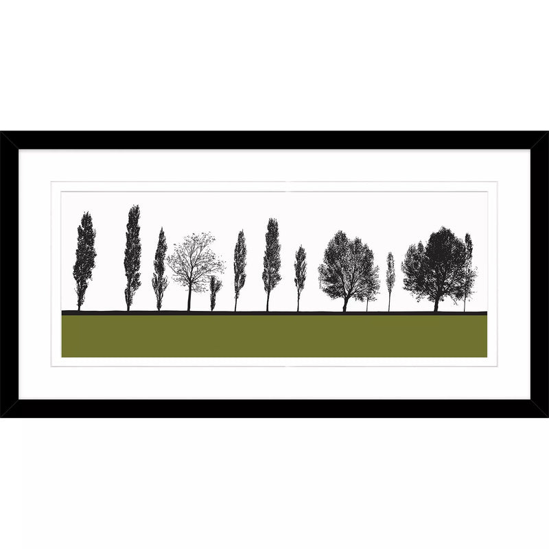 John Lewis Armley framed print 44x84cm (British brand)