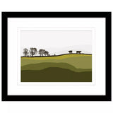 John Lewis framed print Cows At Lochans 44x54cm - British product