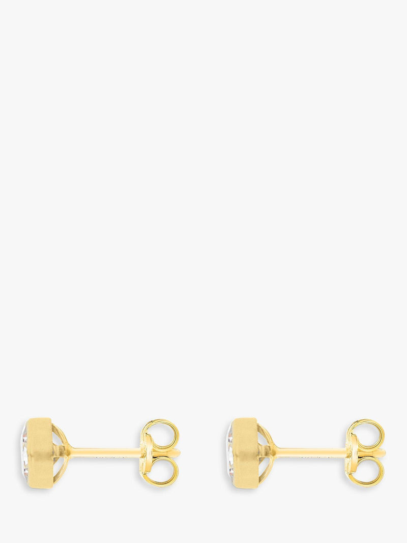 IBB 9ct yellow gold cubic zirconia jewellery set, UK version