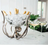 Culinary Concepts octopus stand and glass bowl - British product