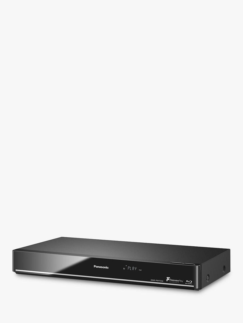 Panasonic DMR-PWT550EB Blu-ray player with HDD recorder (British brand)