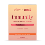 Holland & Barrett Applied Nutrition Coleen Rooney Immunity Support Blood Orange Grapefruit Flavour Food Supplement Sachets 14 x 5g- Buy online at McGrocer