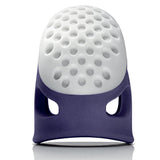 Prym small ergonomics thimble blue white (British brand)