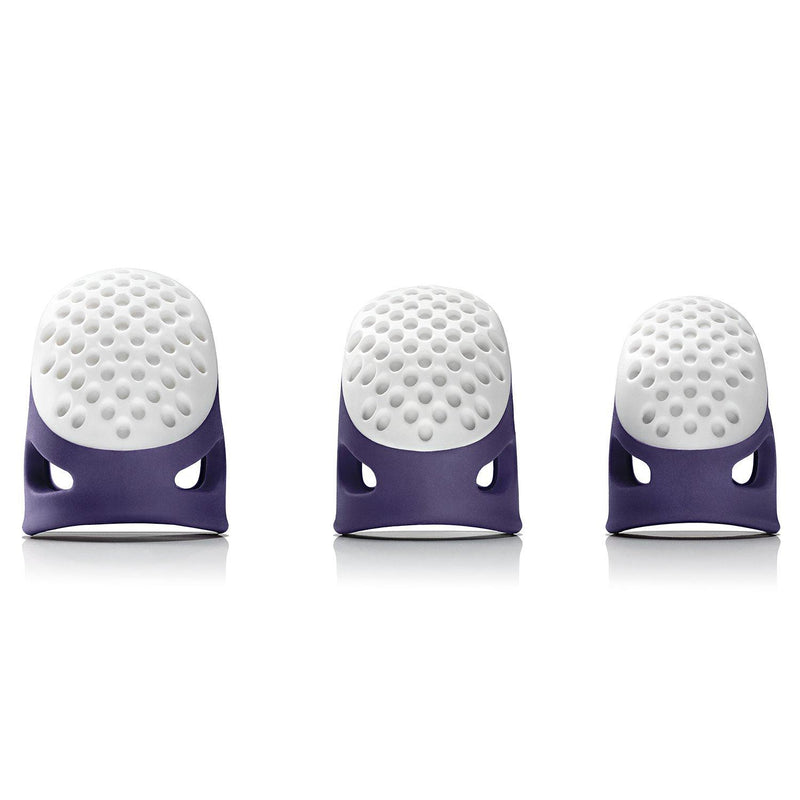 Prym large ergonomics thimble in blue and white - British product