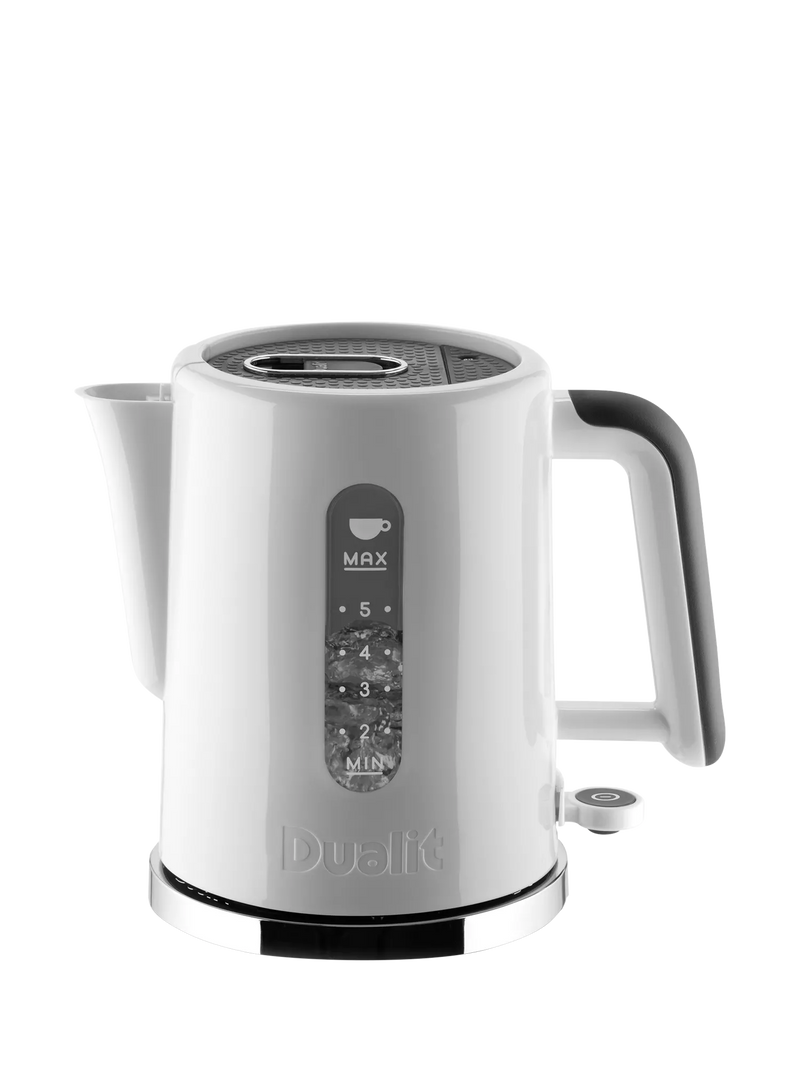 Dualit Studio kettle 1.5L white grey, imported from the UK
