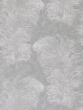 Harlequin Operetta wallpaper with ostrich feather pattern, UK version