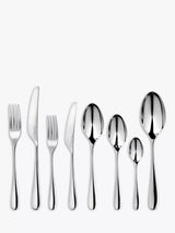 John Lewis Robert Welch Arden Bright Stainless Steel Cutlery Set, 44 Piece, 6 Place Settings- Buy online at McGrocer