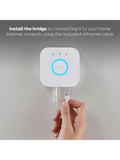 Philips Hue Bridge smart lighting hub, imported from the UK