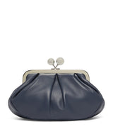 Harrods Weekend Max Mara Small Leather Pasticcino Clutch Bag- Buy online at McGrocer