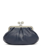 Weekend Max Mara Pasticcino small leather clutch bag, UK version