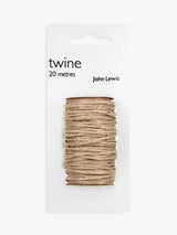 John Lewis John Lewis Brown Parcel Twine 20m x 2- Buy online at McGrocer