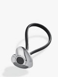 Georg Jensen heart keyring in stainless steel, imported from the UK