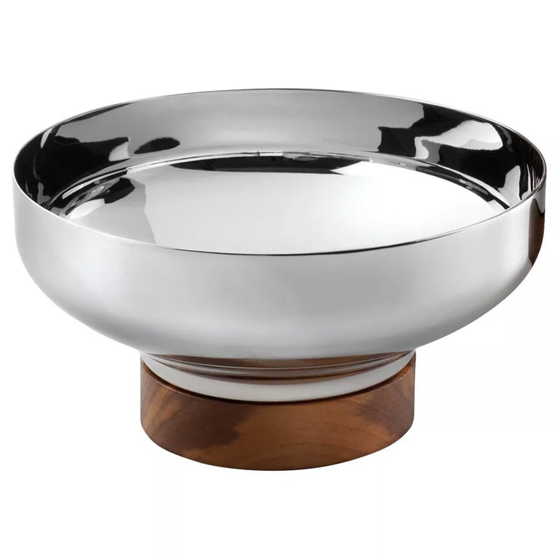 Robert Welch Limbrey bowl stainless steel walnut base 12.5cm - British product