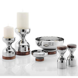 Robert Welch Limbrey bowl stainless steel walnut base 12.5cm - British product