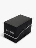 Sekonda women's diamante bracelet watch gold stainless steel, imported from the UK