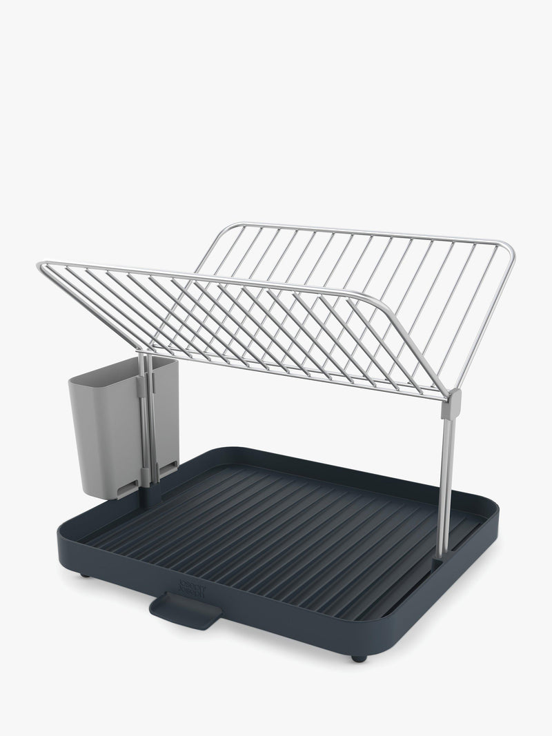 Joseph Joseph two-tier self-draining dish rack with utensil pot, UK version