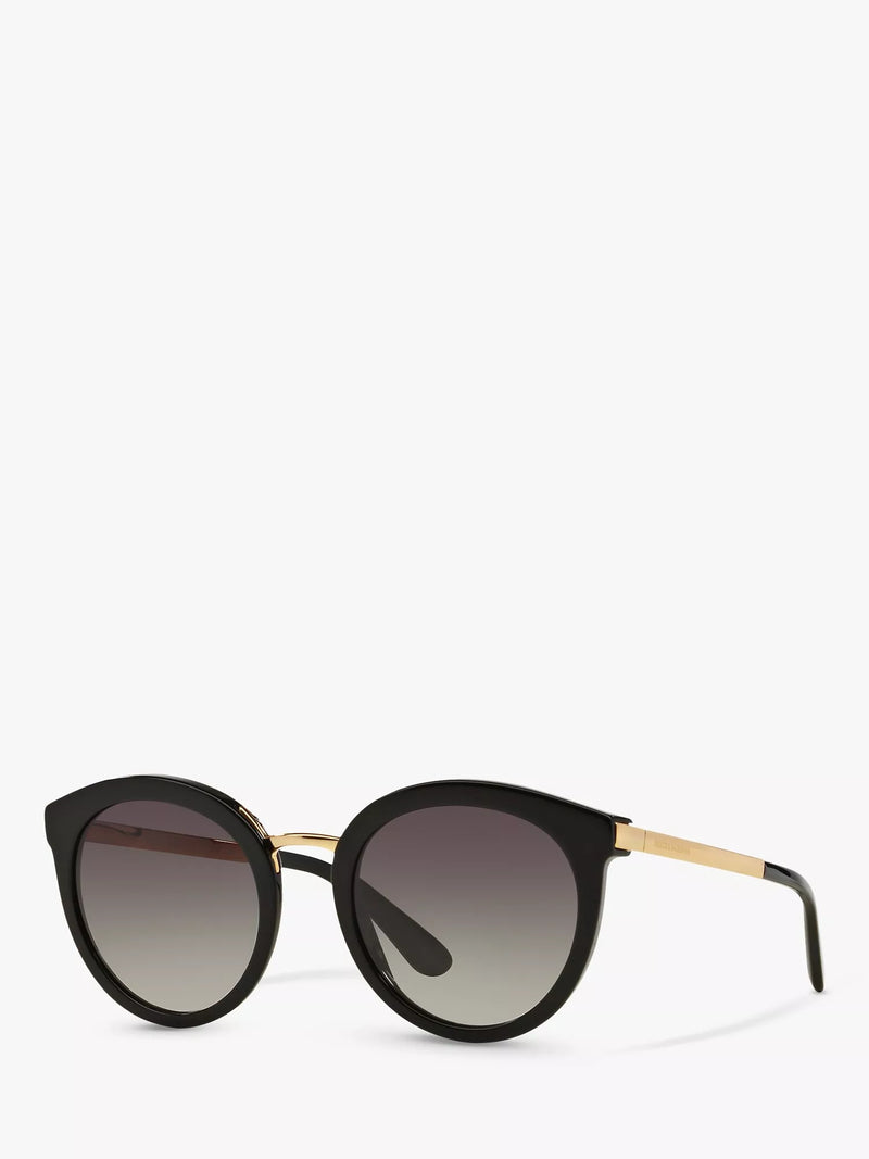 Dolce & Gabbana round sunglasses 52mm, imported from the UK
