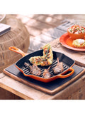 Le Creuset cast iron square grill pan 26cm, UK version