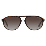 TOM FORD gradient aviator sunglasses brown 60mm, UK version