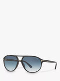 TOM FORD aviator gradient sunglasses black 60mm, imported from the UK