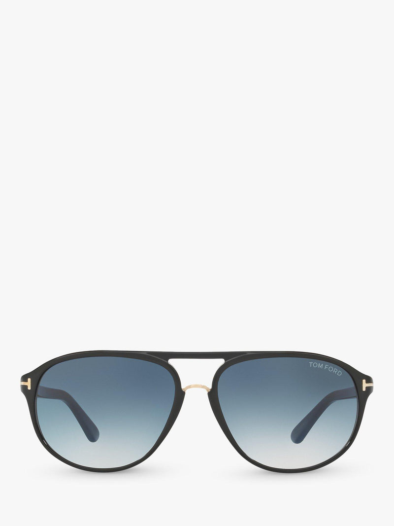 TOM FORD aviator gradient sunglasses black 60mm, imported from the UK