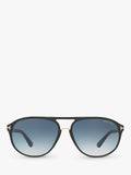TOM FORD aviator gradient sunglasses black 60mm, imported from the UK