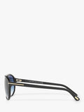 TOM FORD aviator gradient sunglasses black 60mm, imported from the UK