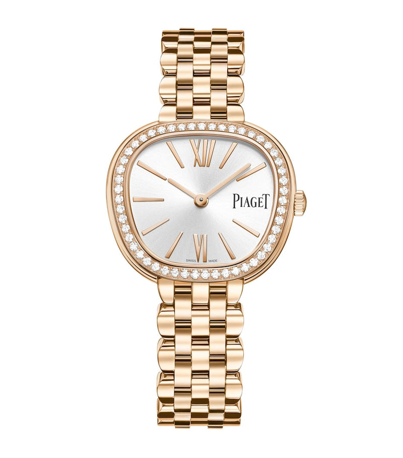 Piaget rose gold diamond watch 29mm (British brand)