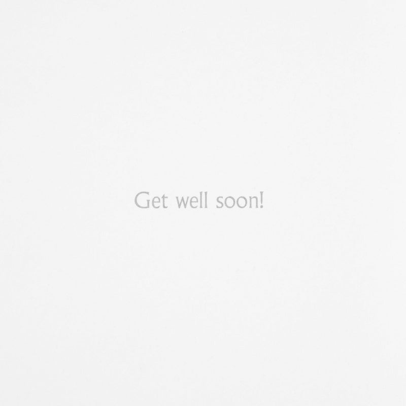 Woodmansterne frog get well card 15x15cm (British brand)