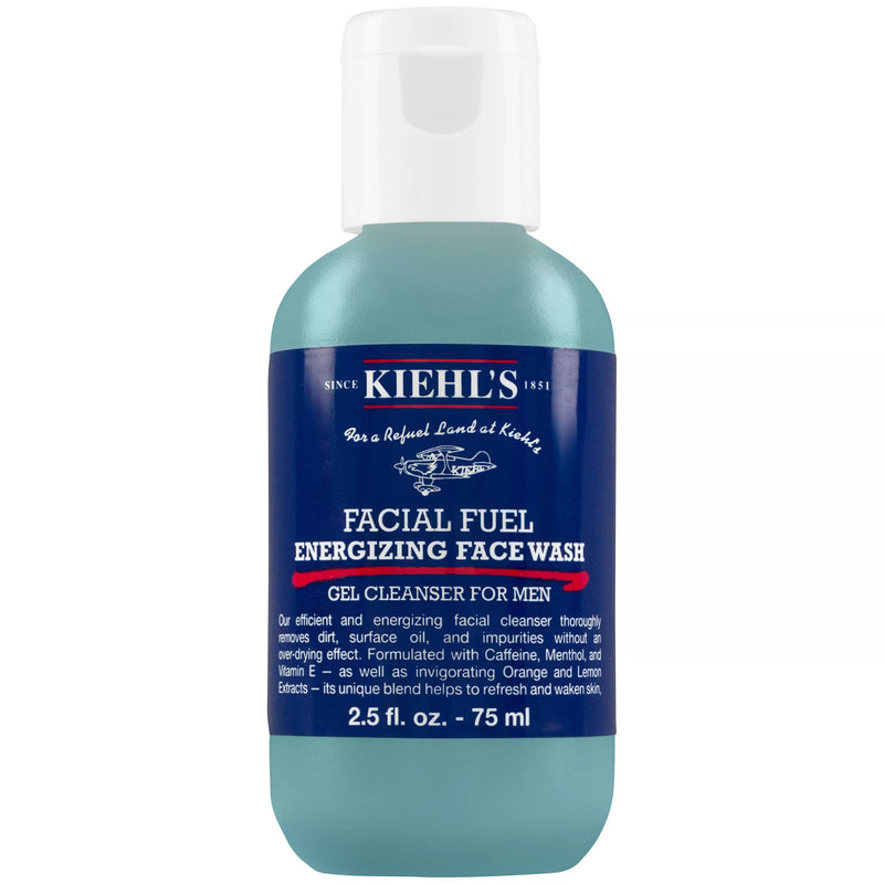 Kiehl's facial fuel gel face wash 75ml, imported from the UK