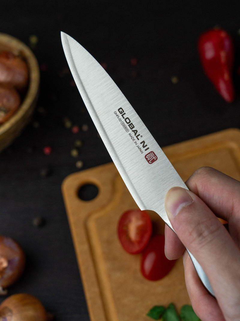 GLOBAL NI Series 11cm stainless steel utility knife, imported from the UK