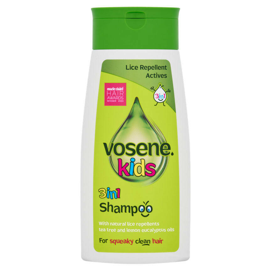 Vosene Kids 3 in 1 Head Lice Repellent Conditioning Shampoo GOODS ASDA