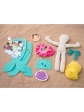 Apples to Pears mermaid craft kit in gift tin, UK version