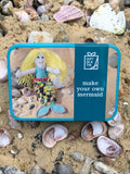 Apples to Pears mermaid craft kit in gift tin, UK version