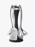 Robert Welch Signature stainless steel utensil stand 6-piece - British product