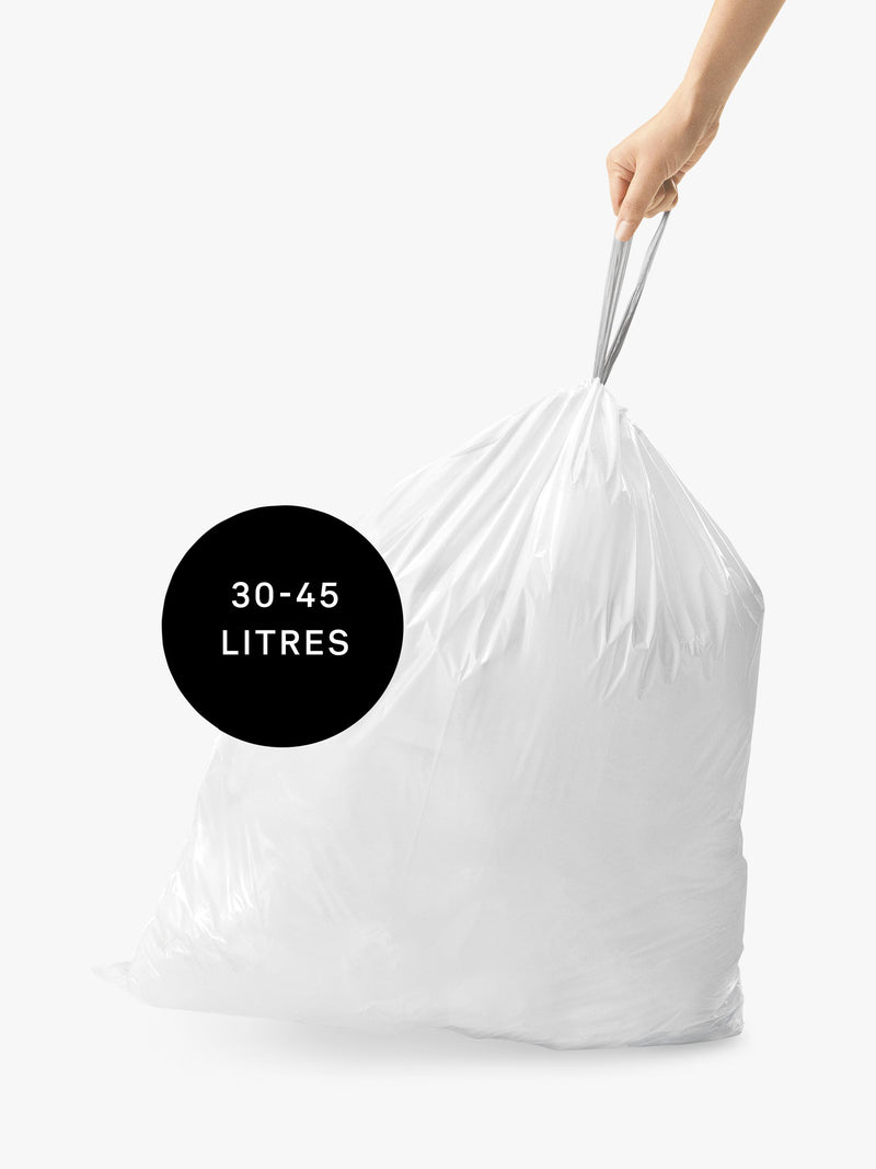 Simplehuman bin liners Code J pack of 60, imported from the UK