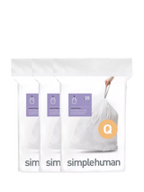 John Lewis Simplehuman Bin Liners Code Q Pack of 60- Buy online at McGrocer