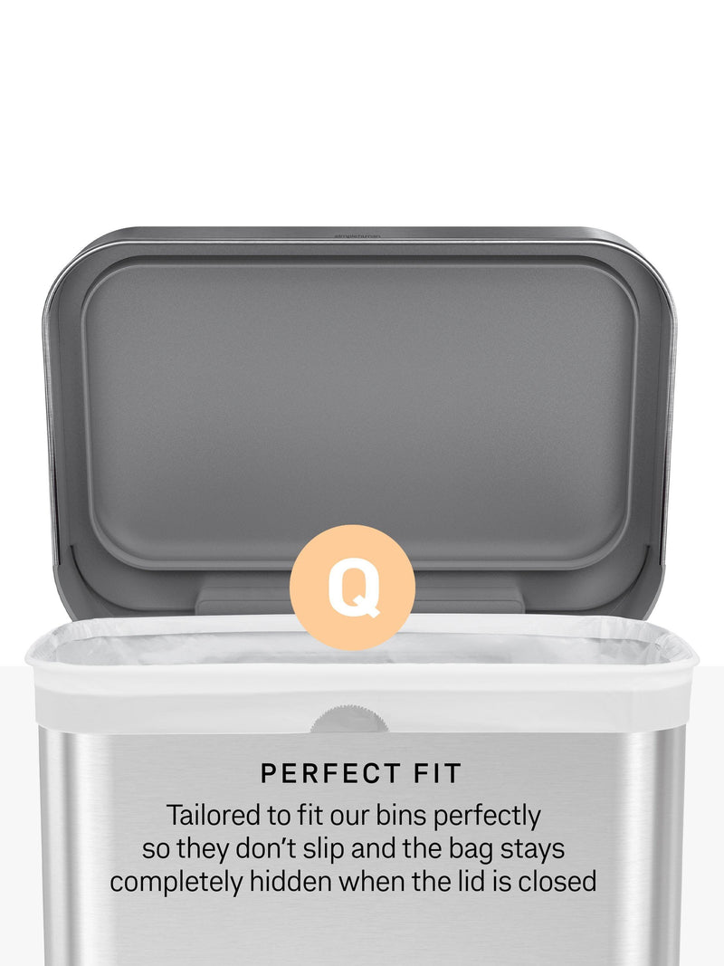 Simplehuman bin liners Code Q pack of 60, UK version