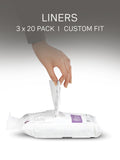 Simplehuman bin liners Code H pack of 60, UK version