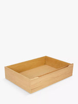 John Lewis John Lewis Bow Underbed Storage Drawers Set of 2 Natural- Buy online at McGrocer
