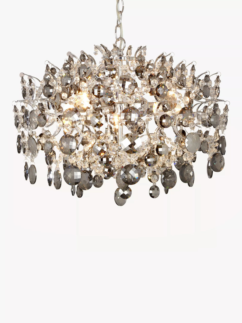 John Lewis Paris crystal pendant light, imported from the UK
