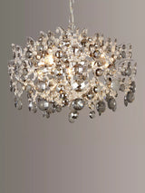 John Lewis John Lewis Paris Smoke & Clear Crystal Ceiling Light- Buy online at McGrocer