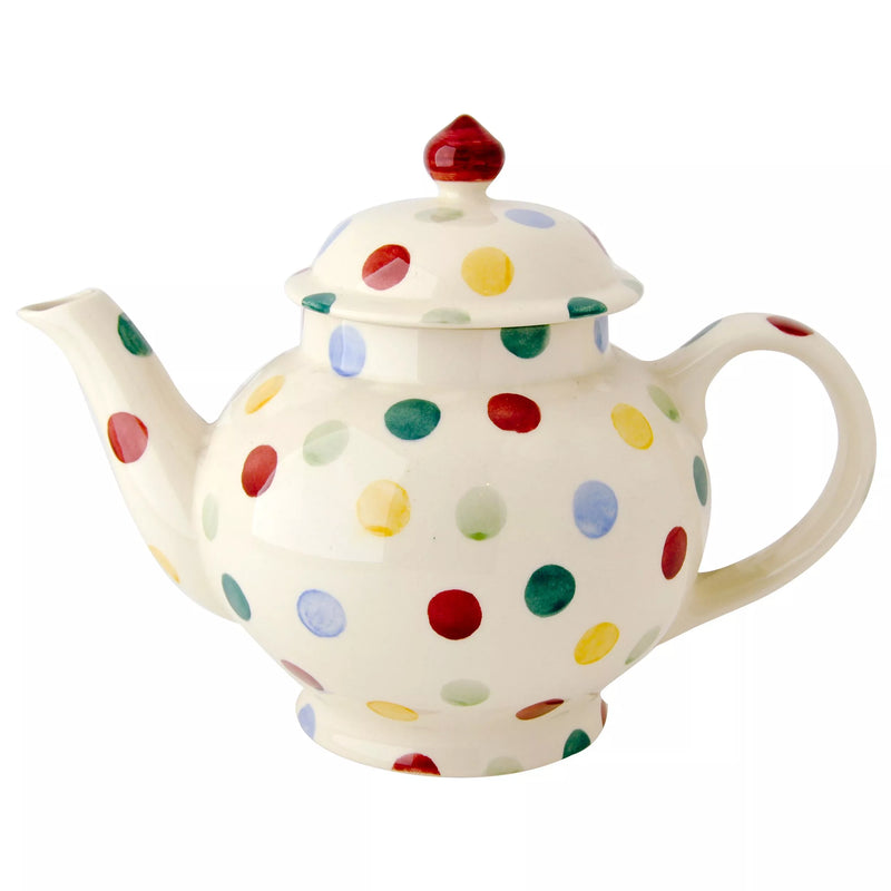 Emma Bridgewater polka dot teapot 710ml (British brand)