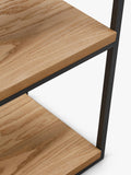 John Lewis Calia oak low shelving unit, UK version