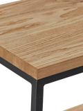 John Lewis Calia oak low shelving unit, UK version