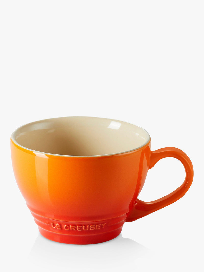 Le Creuset stoneware grand mug 400ml capacity, UK version