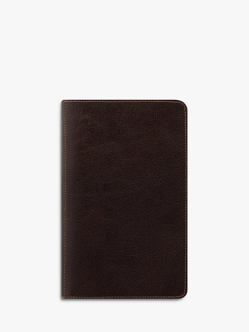 Compact Premium Leather Organiser with Multiple Paper Inserts