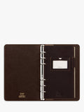 Compact Premium Leather Organiser with Multiple Paper Inserts