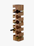 John Lewis mango wood wine rack 12 bottle natural (British brand)