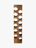 John Lewis mango wood wine rack 12 bottle natural (British brand)